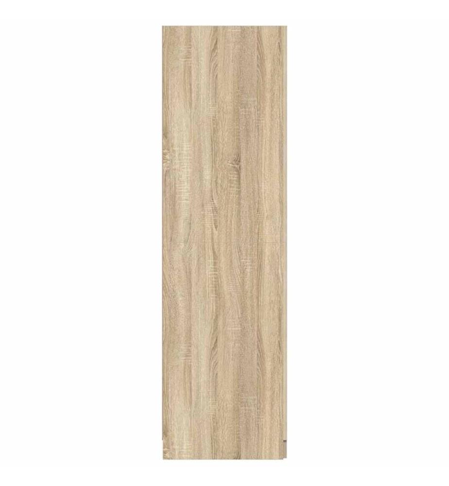 Kleiderschrank Sonoma-Eiche 80x52x180 cm Holzwerkstoff