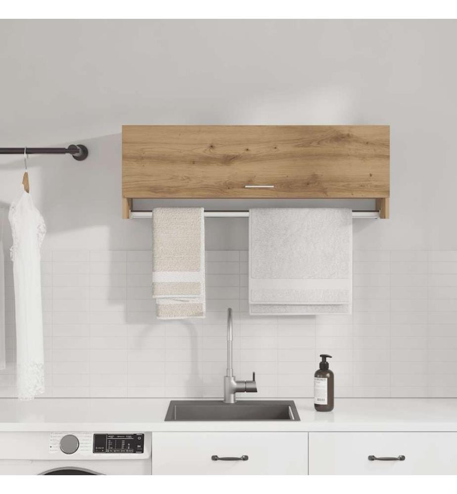 Kleiderschrank Artisan-Eiche 100x32,5x35 cm Holzwerkstoff
