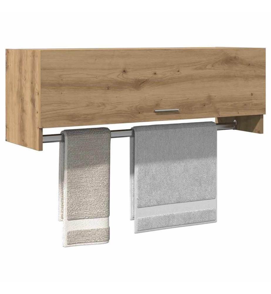 Kleiderschrank Artisan-Eiche 100x32,5x35 cm Holzwerkstoff