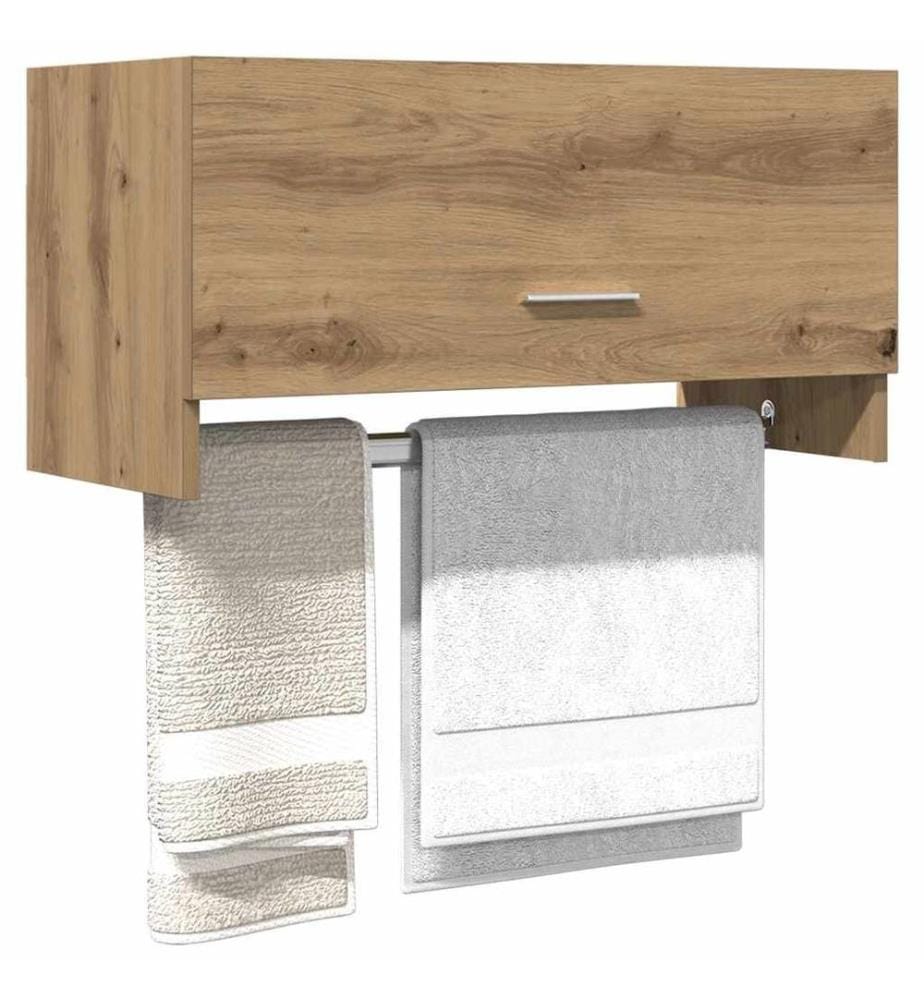 Kleiderschrank Artisan-Eiche 70x32,5x35 cm Holzwerkstoff