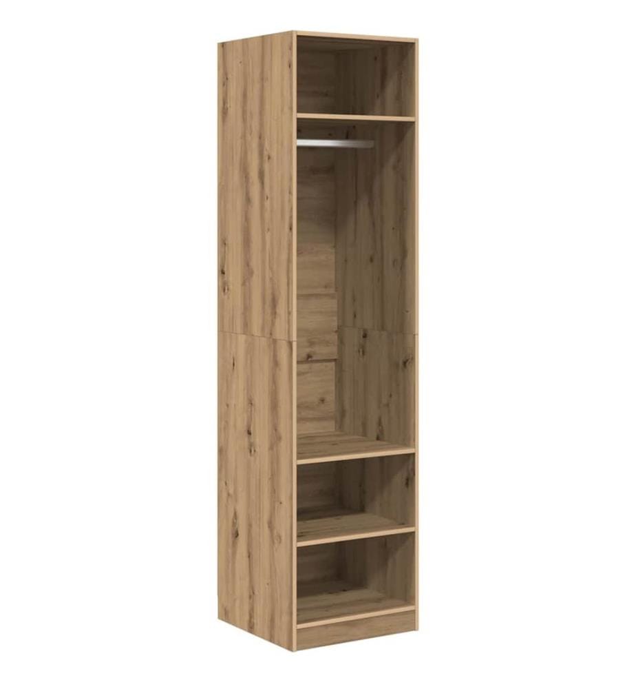 Kleiderschrank Artisan-Eiche 50 x 50 x 200 cm Holzwerkstoff