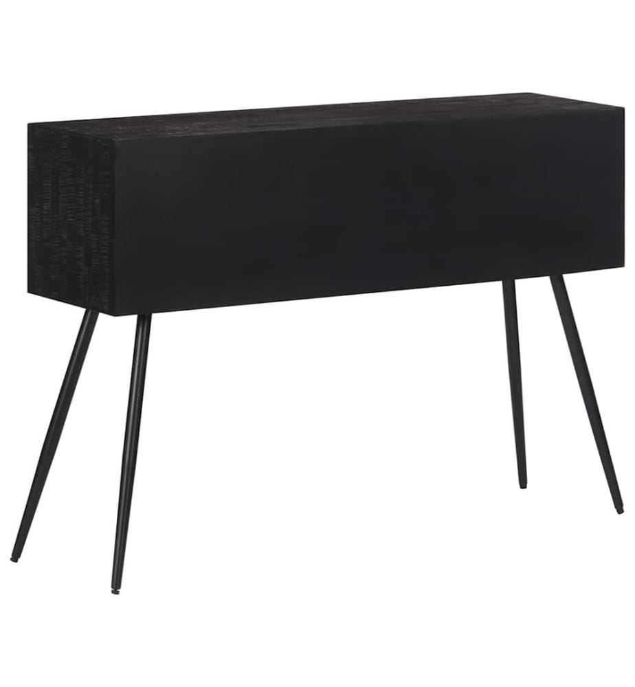 Table console avec tiroirs 116x30x76 cm teck massif récupéré