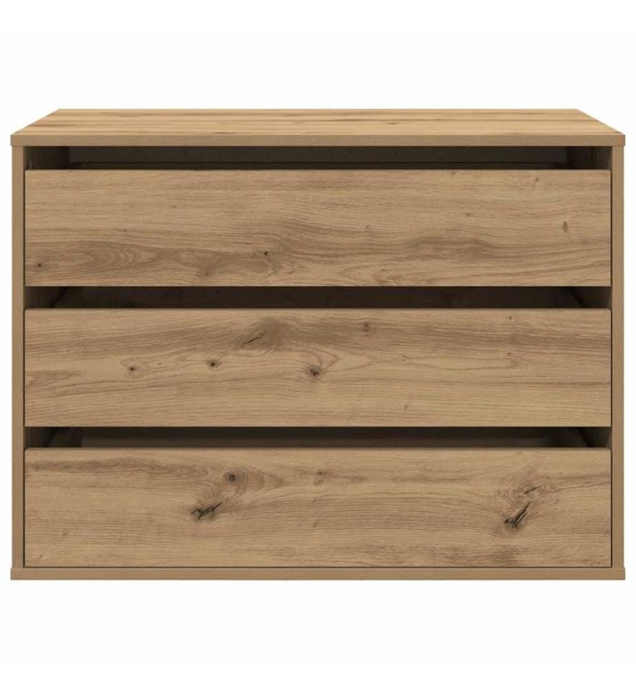 Kommode Artisan-Eiche 80x41x58 cm Holzwerkstoff
