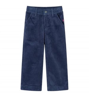 Kinderhose Cord Marineblau 116