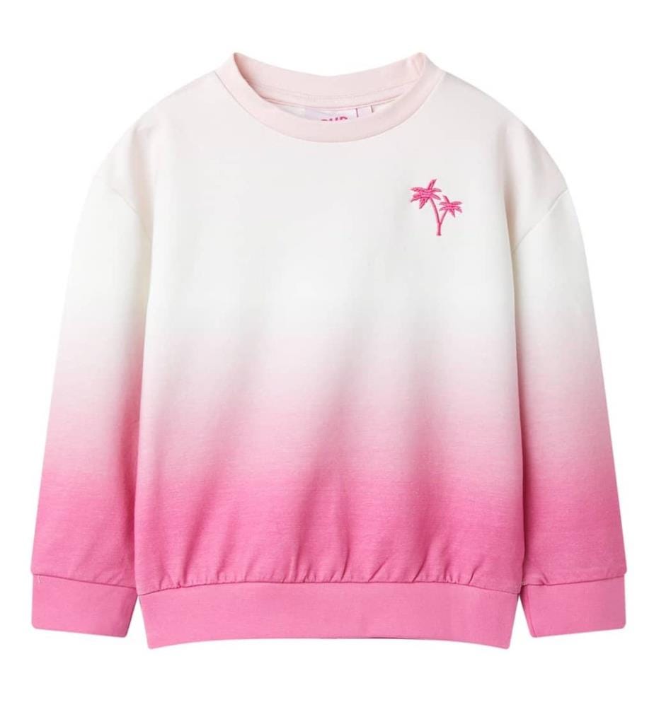 Kinder-Sweatshirt Hellrosa 128