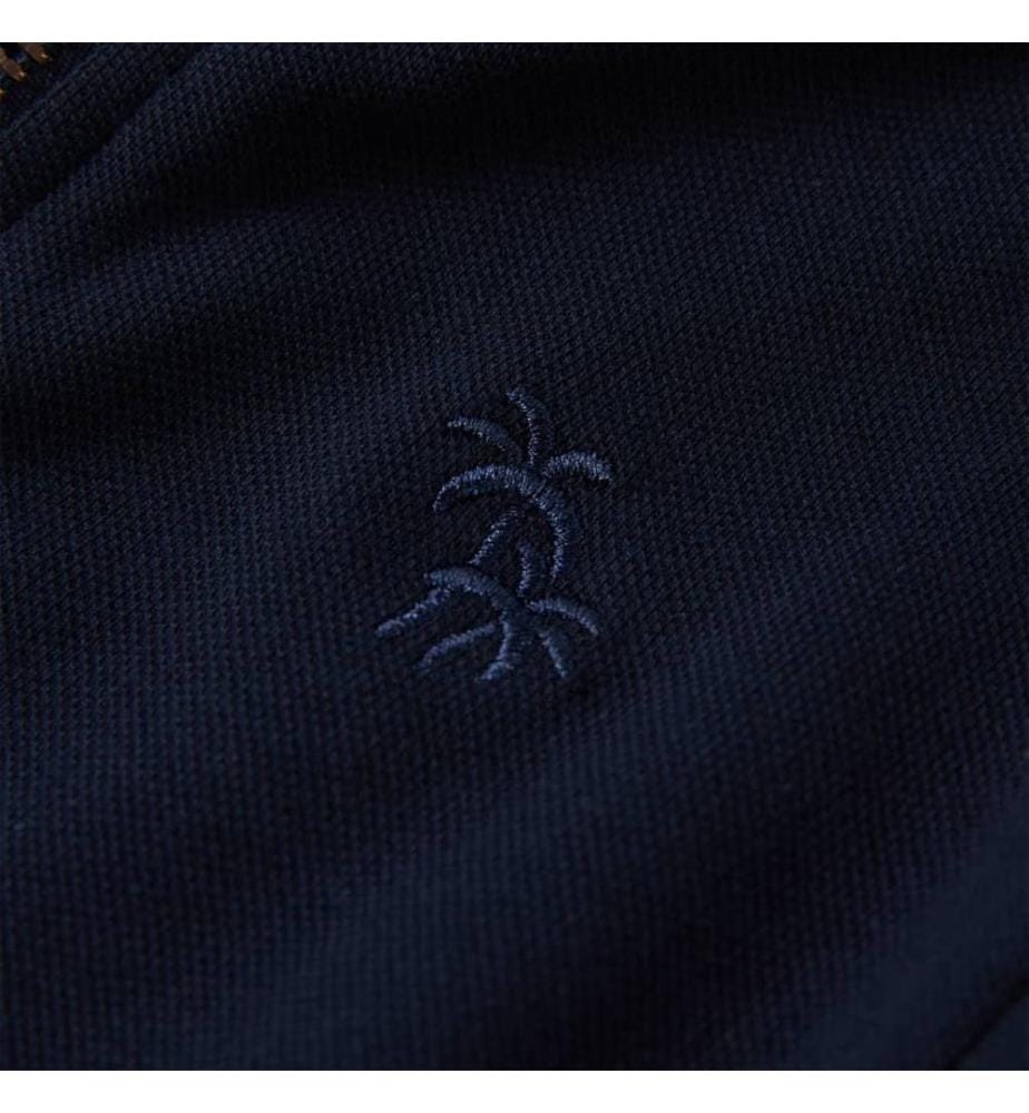 Kinder-Sweatshirt mit Reissverschluss Marineblau 104