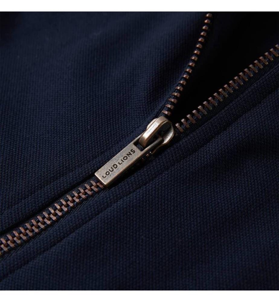 Kinder-Sweatshirt mit Reissverschluss Marineblau 116