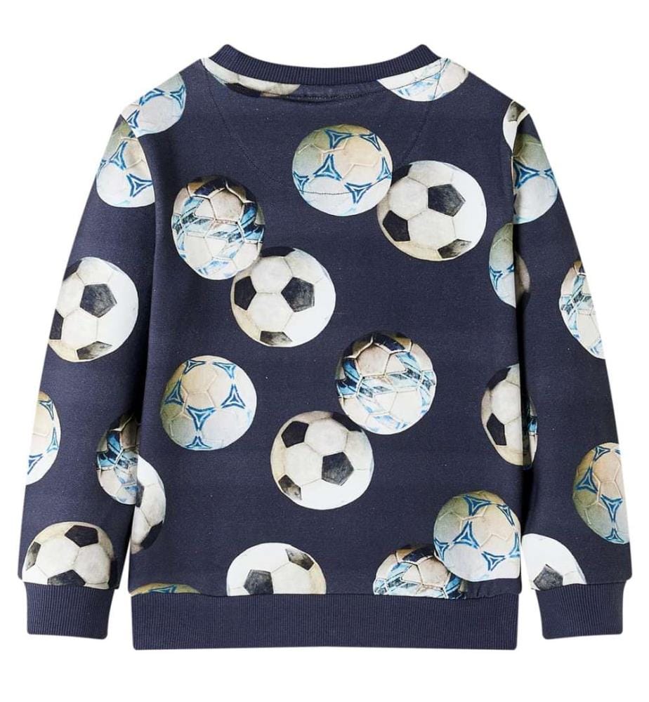 Kinder-Sweatshirt Marineblau 104