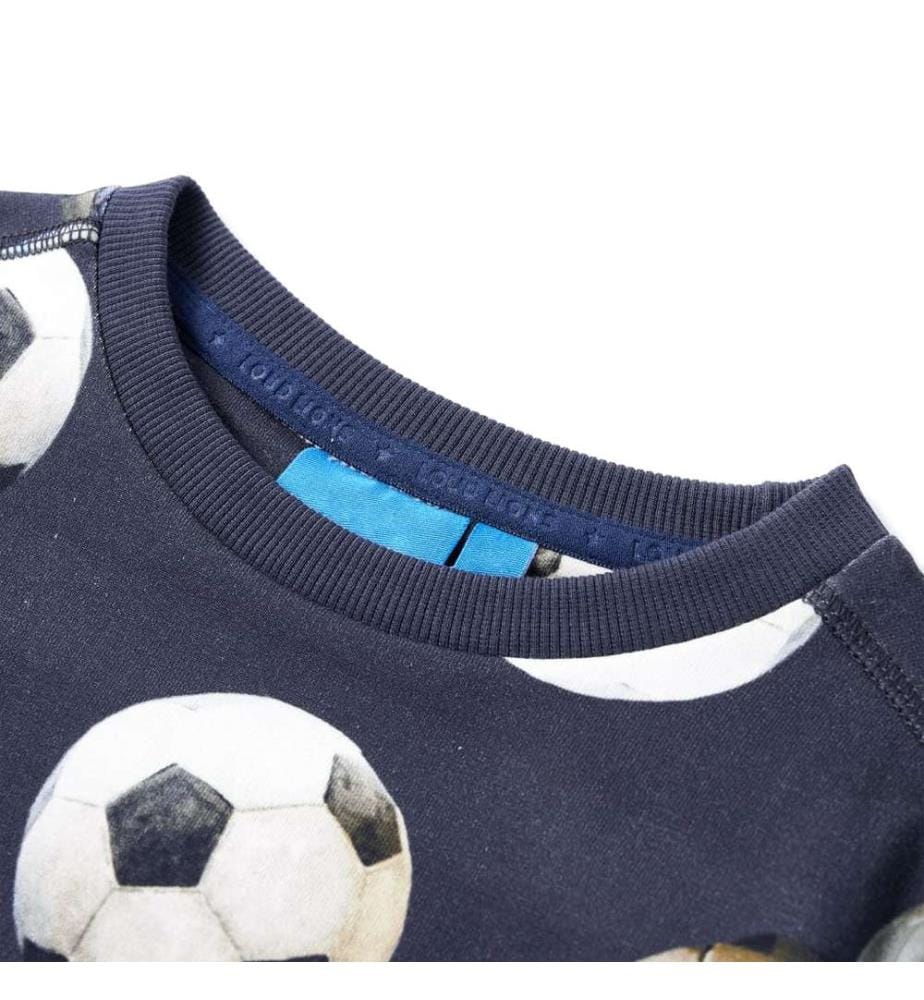 Kinder-Sweatshirt Marineblau 128