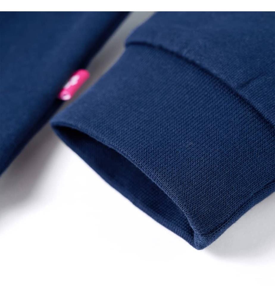 Kinder-Sweatshirt Marineblau 104