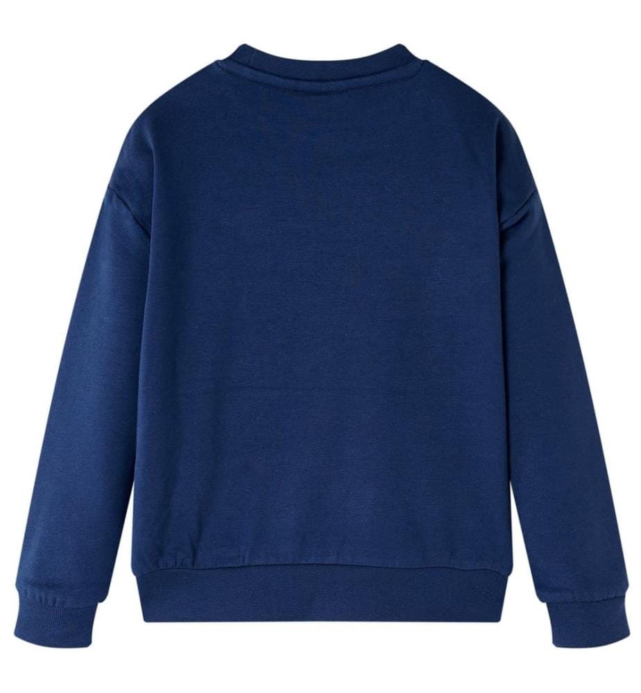 Kinder-Sweatshirt Marineblau 104