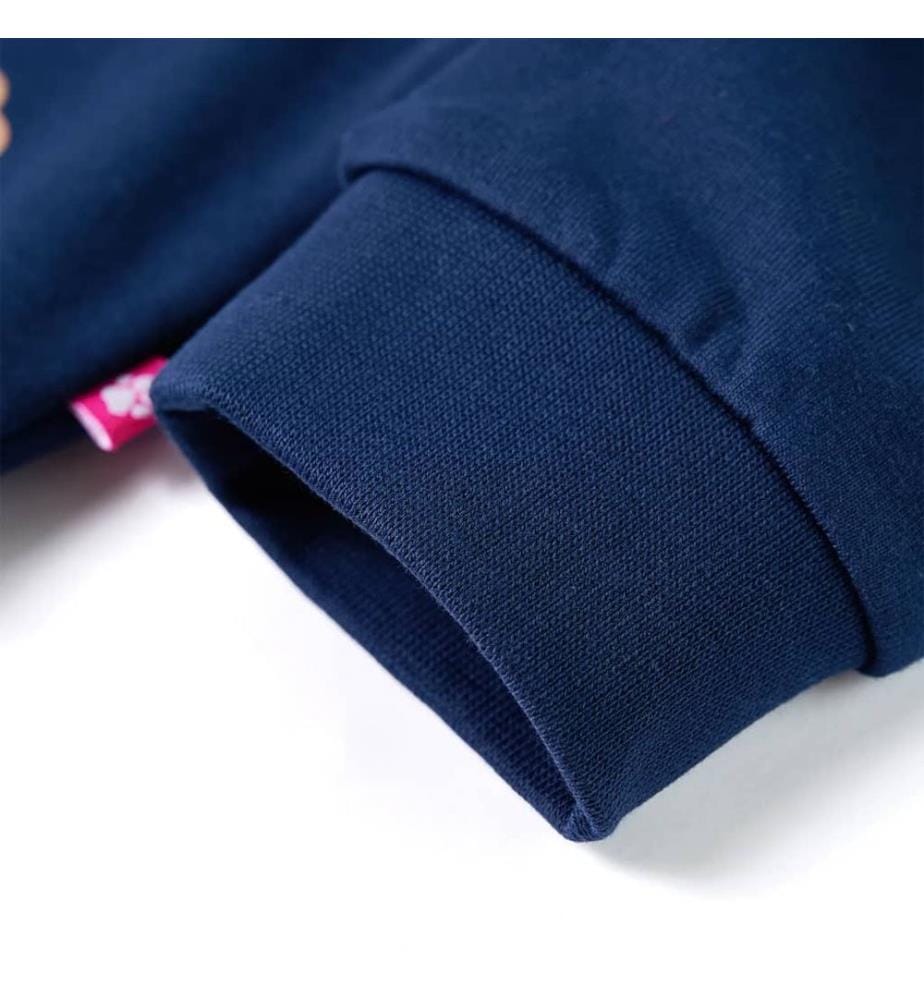 Kinder-Sweatshirt Marineblau 104