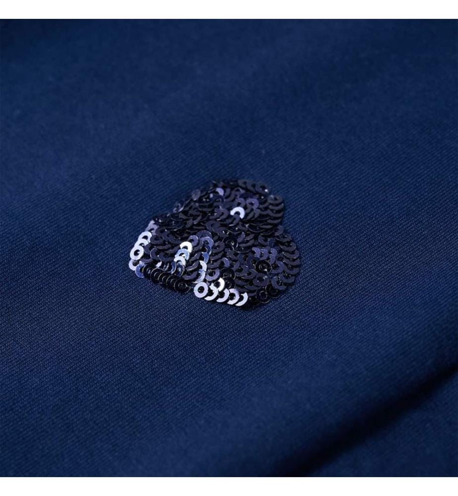 Kinder-Sweatshirt Marineblau 140