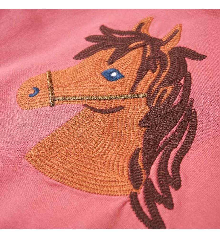 Kinder-Kapuzenpullover Altrosa 128