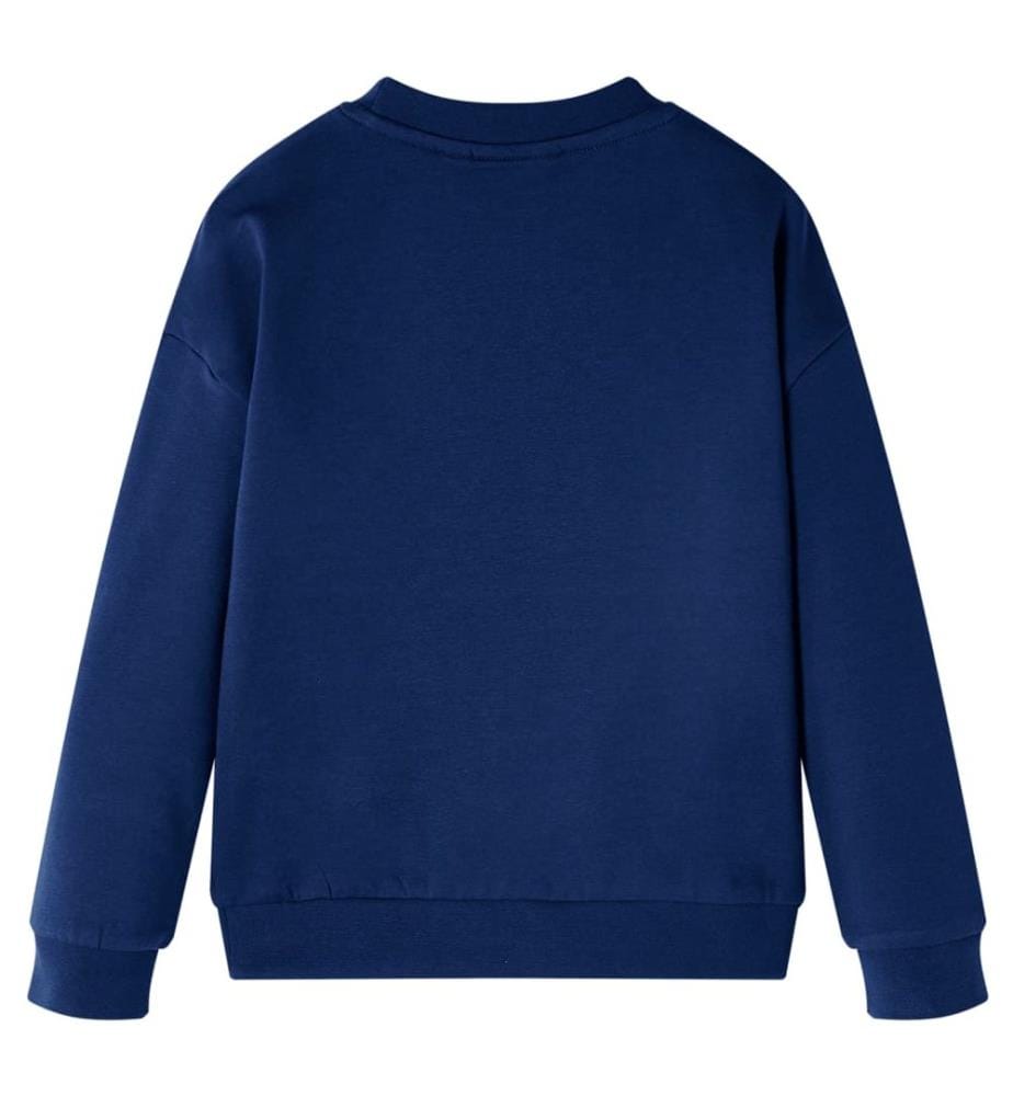 Kinder-Sweatshirt Marineblau 104