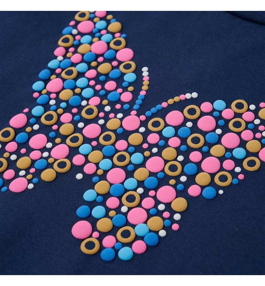 Kinder-Sweatshirt Marineblau 104