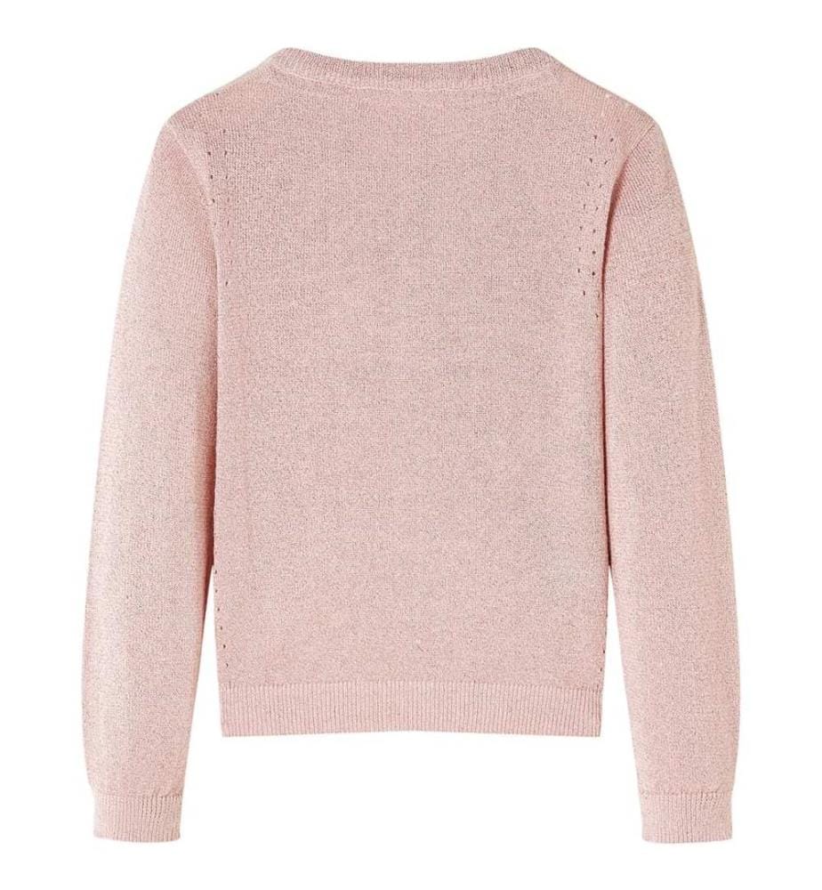 Kinder-Strickjacke Zartrosa 104