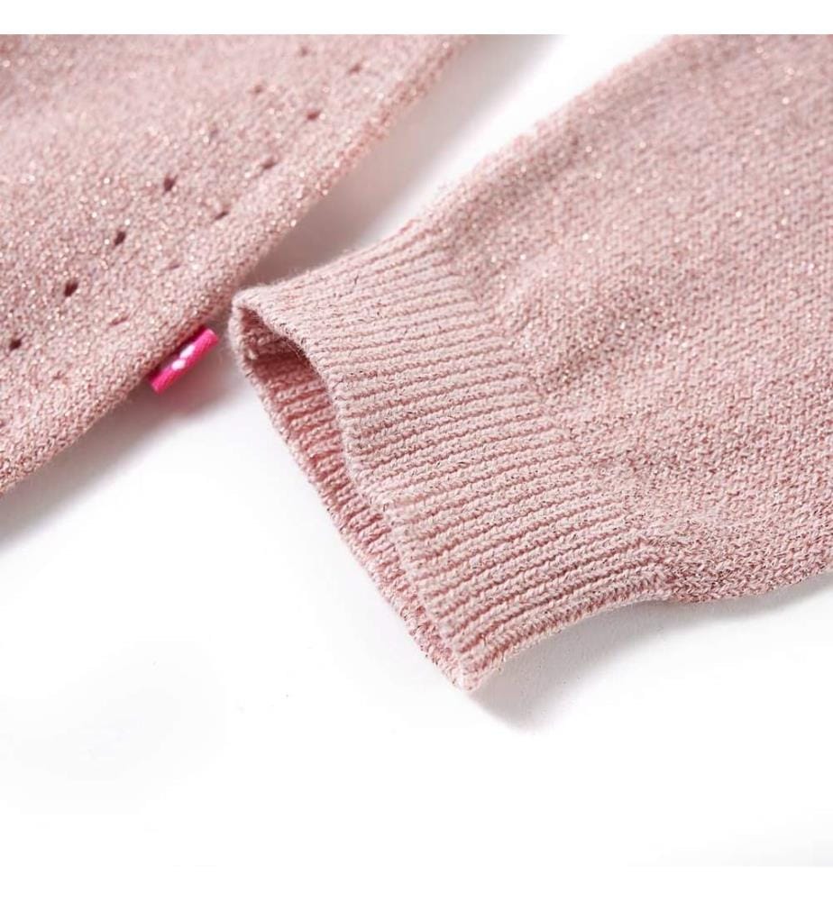 Kinder-Strickjacke Zartrosa 104