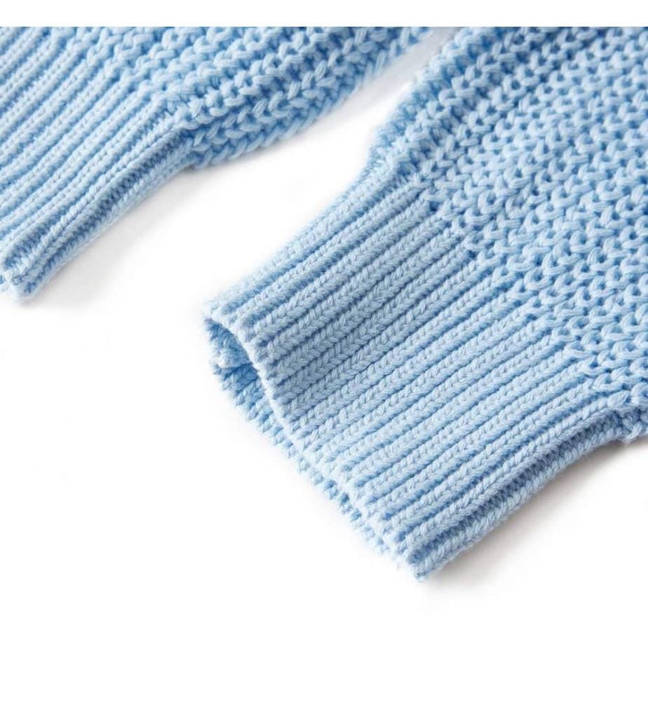 Kinder-Strickjacke Blau 104