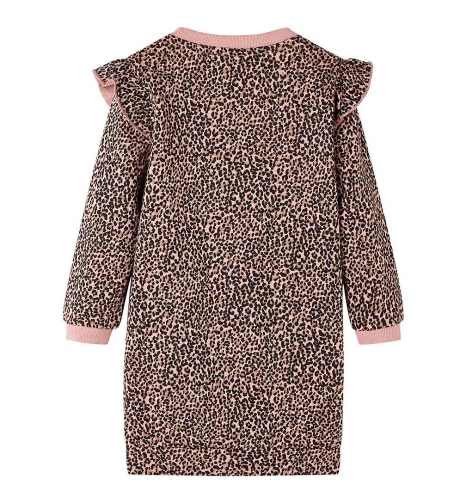 Kinder-Pulloverkleid Mittelrosa 116