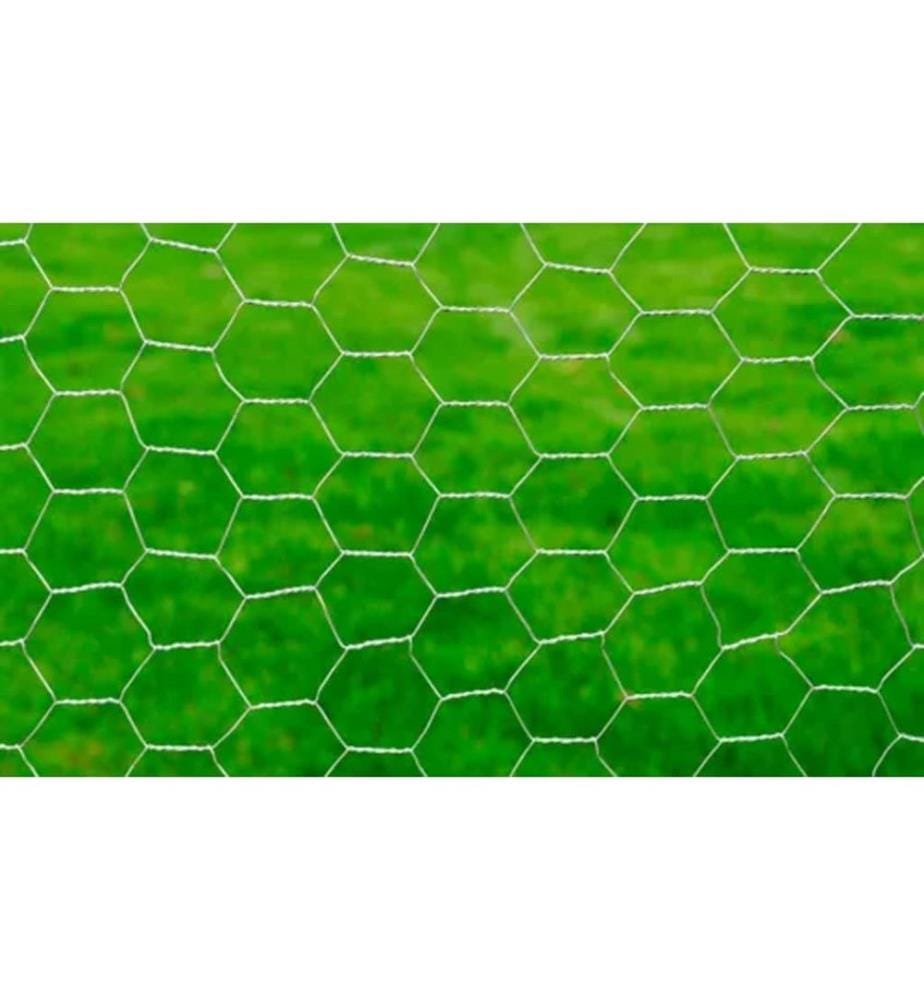 Maschendraht Verzinkter Stahl 25x0,75 m Silbern