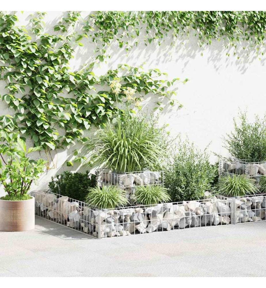 Jardiniere Gabion Bambounull
