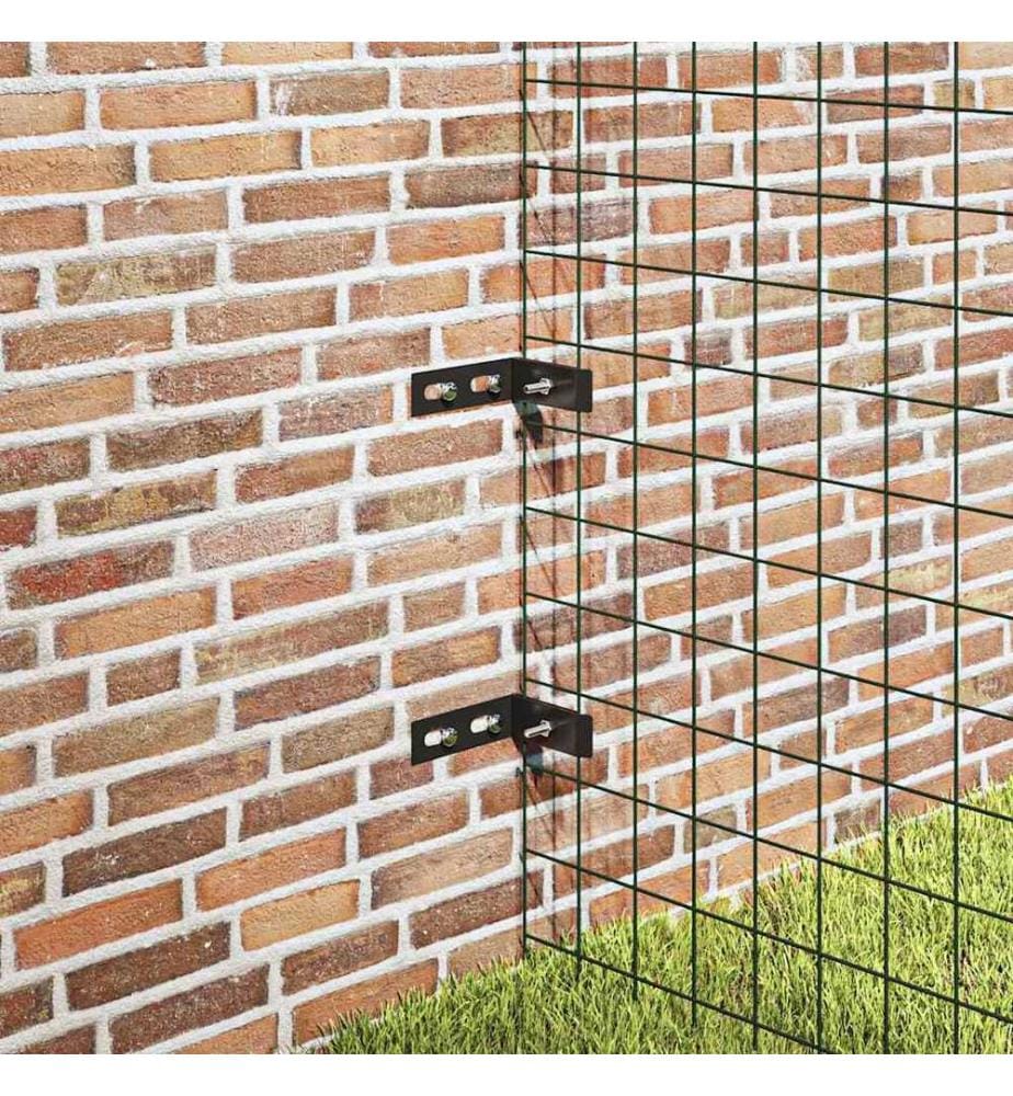 Wand-Eckverbinder 10 Sets Anthrazit