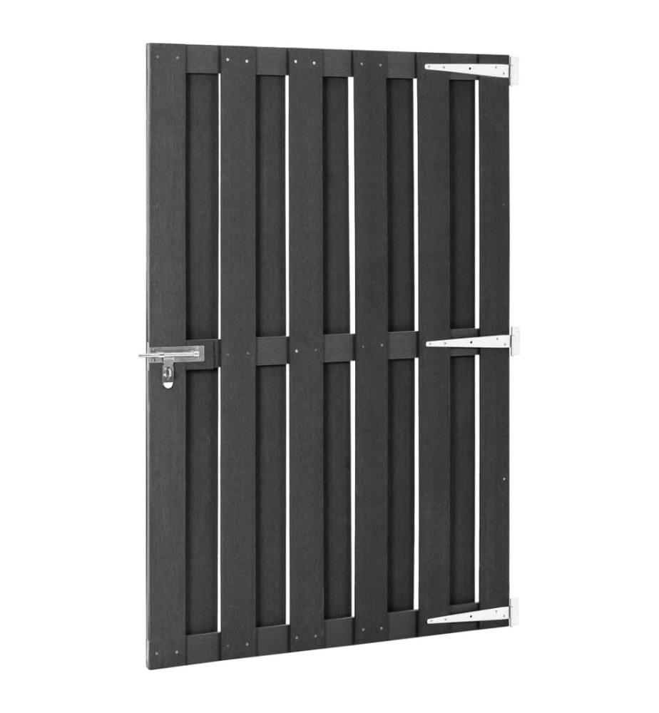 Gartentor WPC 100 x 150 cm Grau