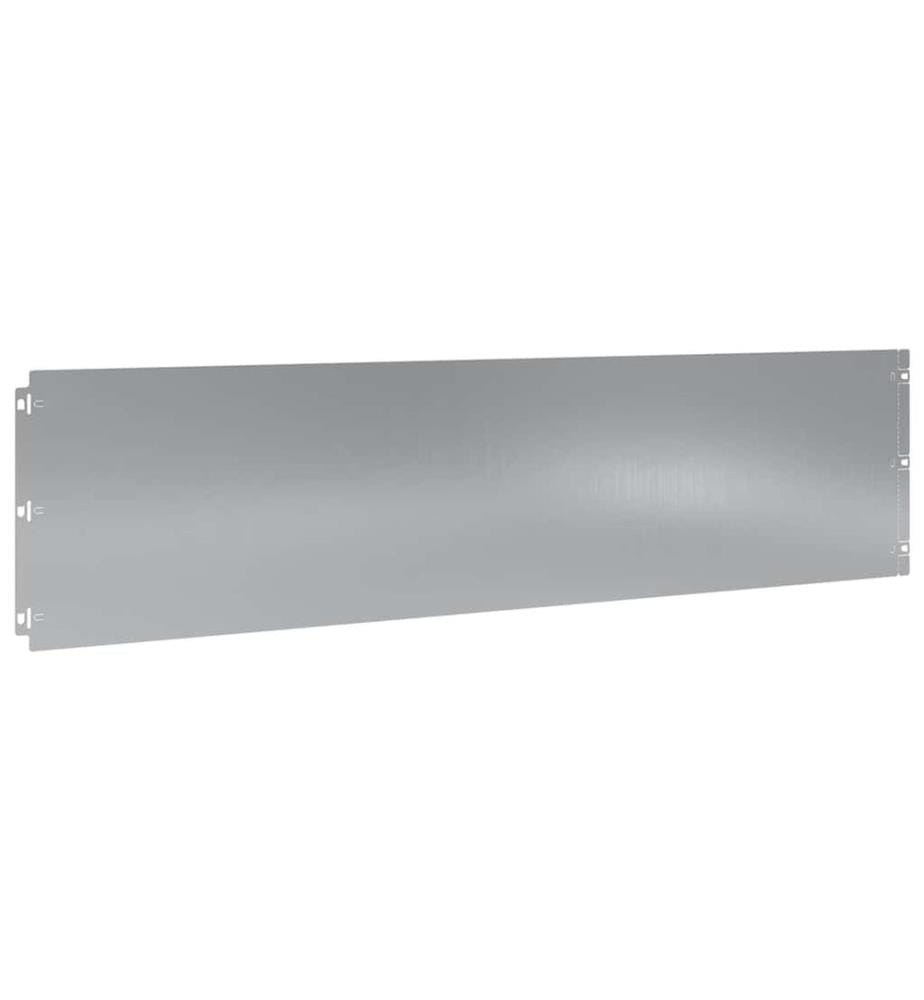 Bordures de pelouse 10 pcs 25x103 cm acier galvanisé