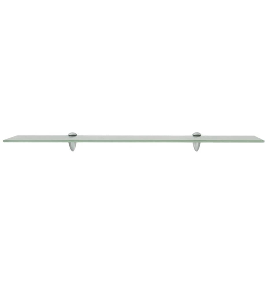 Schwebendes Regal Glas 80x20 cm 8 mm