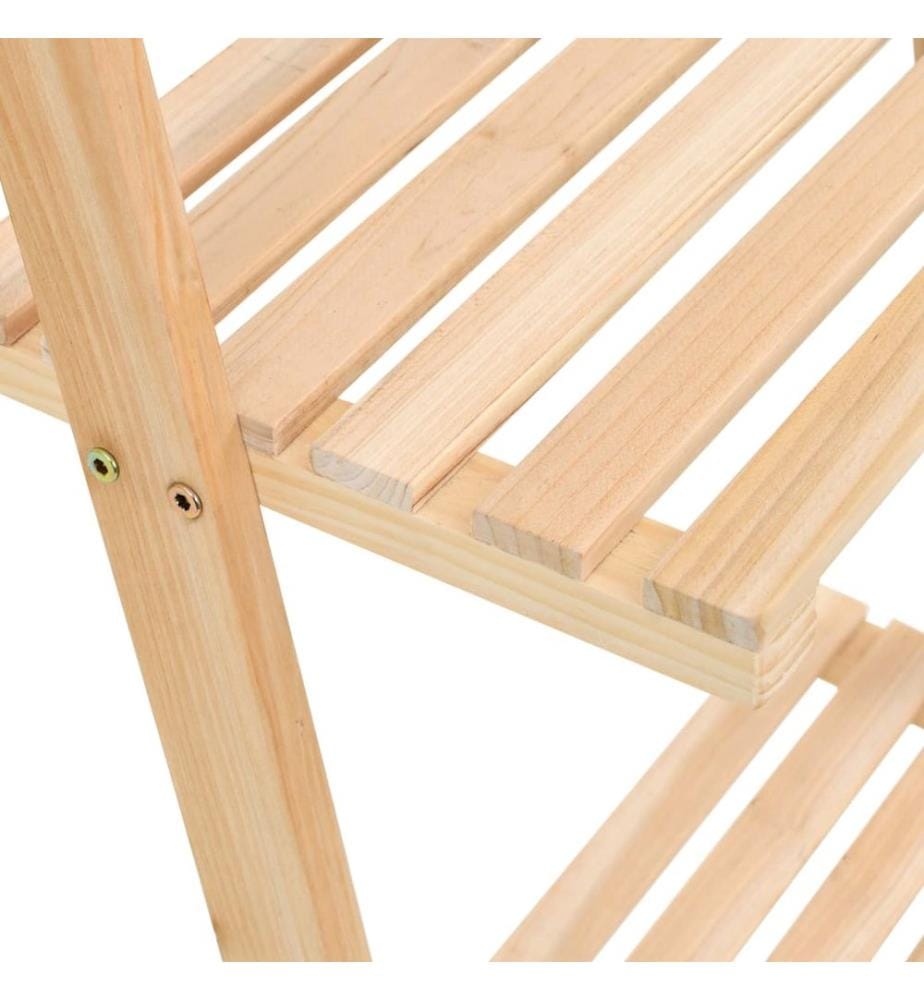 Leiterregal Zedernholz 41,5x30x176 cm