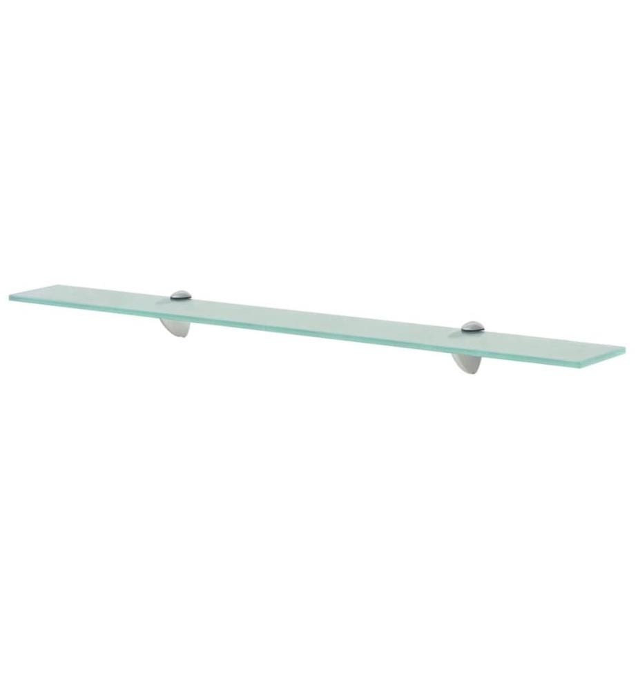 Schwebende Regale 2 Stk. Glas 80x20 cm 8 mm