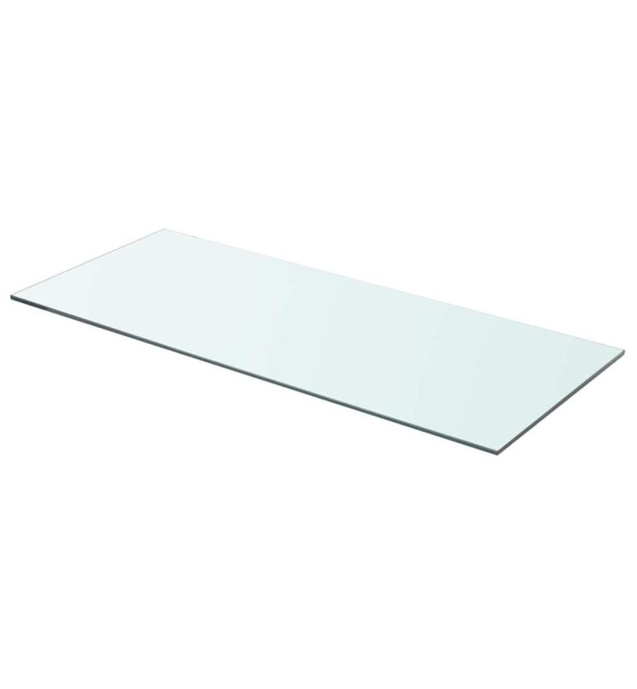 Regalböden 2 Stk. Glas Transparent 70x30 cm