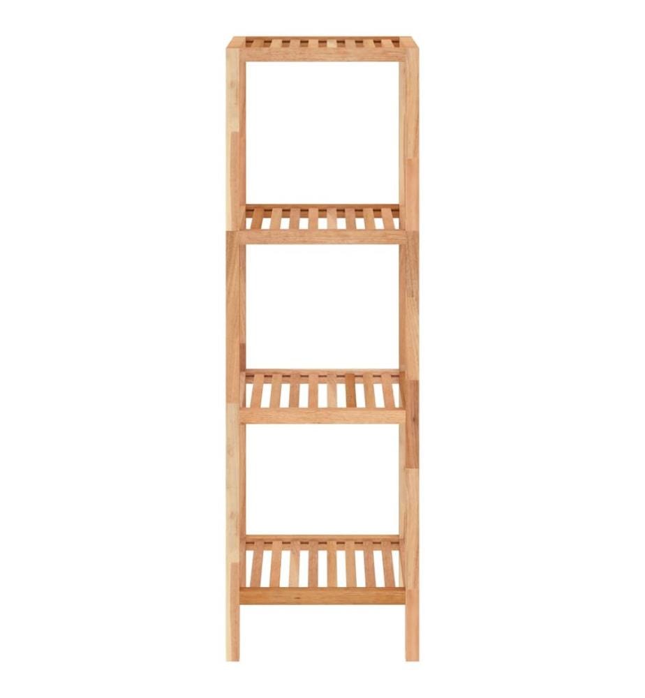 Badregal 36x36x112 cm Massivholz Nussbaum