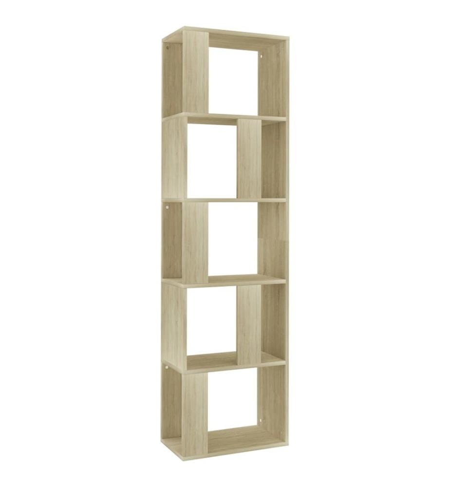 Bücherregal/Raumteiler Sonoma-Eiche 45x24x159 cm Holzwerkstoff