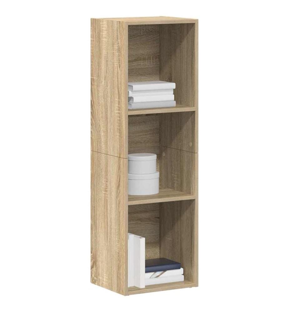 Bücherregal/TV-Schrank Sonoma Eiche 36x30x114 cm Holzwerkstoff