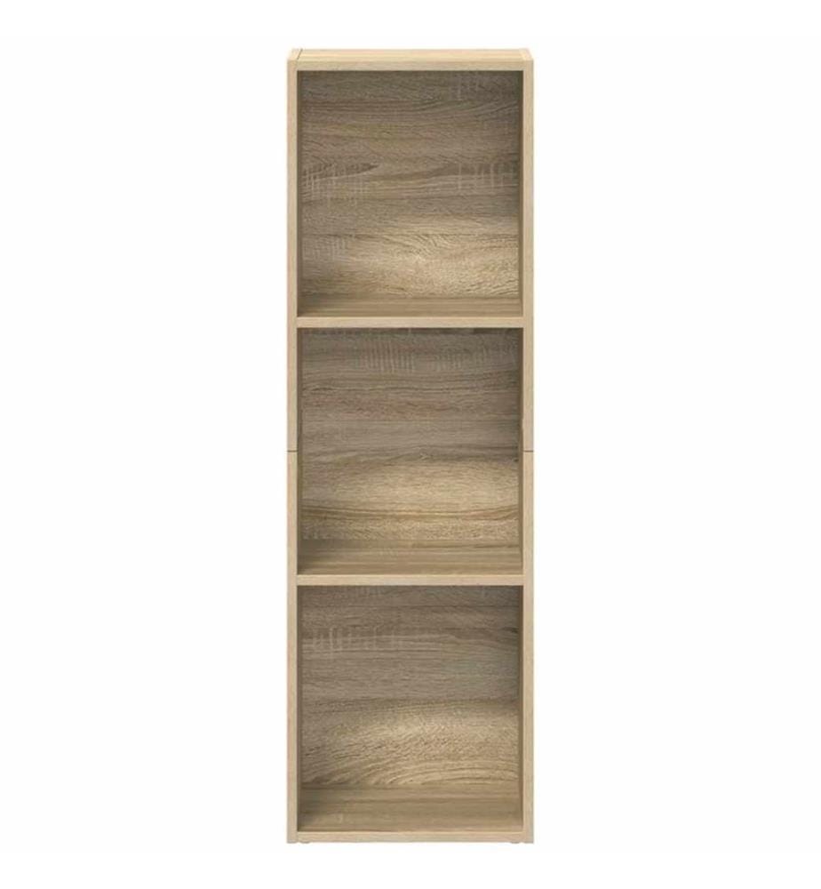 Bücherregal/TV-Schrank Sonoma Eiche 36x30x114 cm Holzwerkstoff