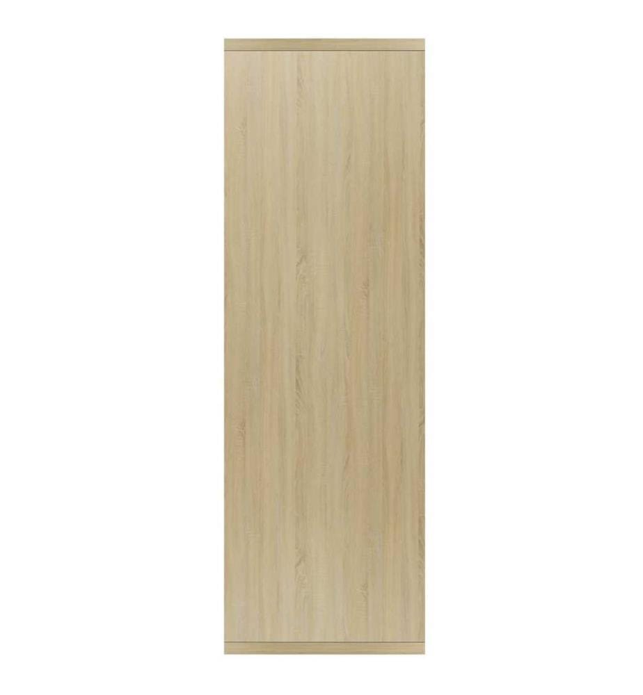 Bücherregal/Sideboard Sonoma Eiche 50x25x80 cm Holzwerkstoff