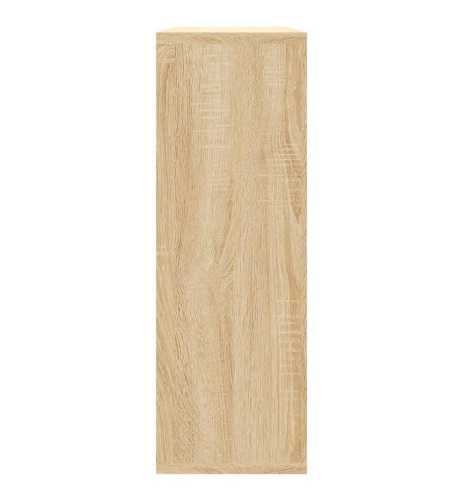 Wandregale Sonoma-Eiche 104x20x58,5 cm Holzwerkstoff