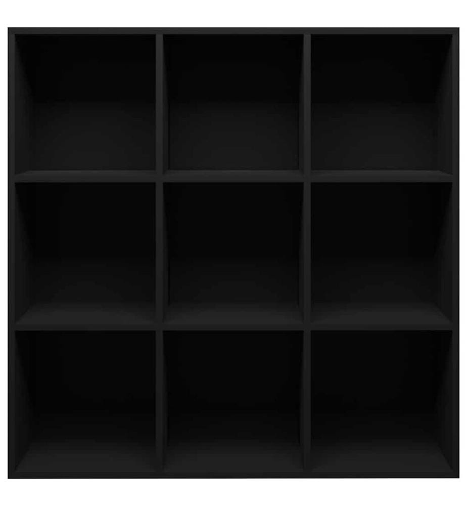 Bücherregal Schwarz 98x29x97,5 cm Holzwerkstoff