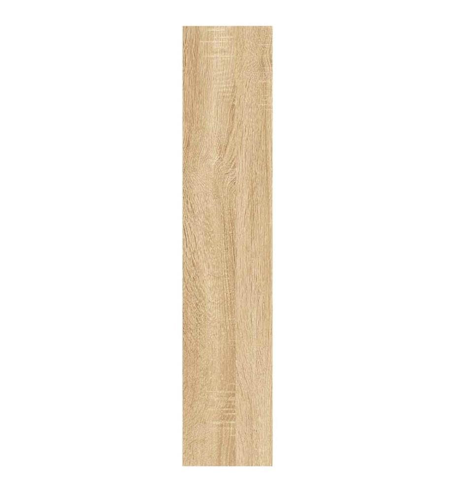 Wandregal Sonoma-Eiche 90x16x78 cm Holzwerkstoff