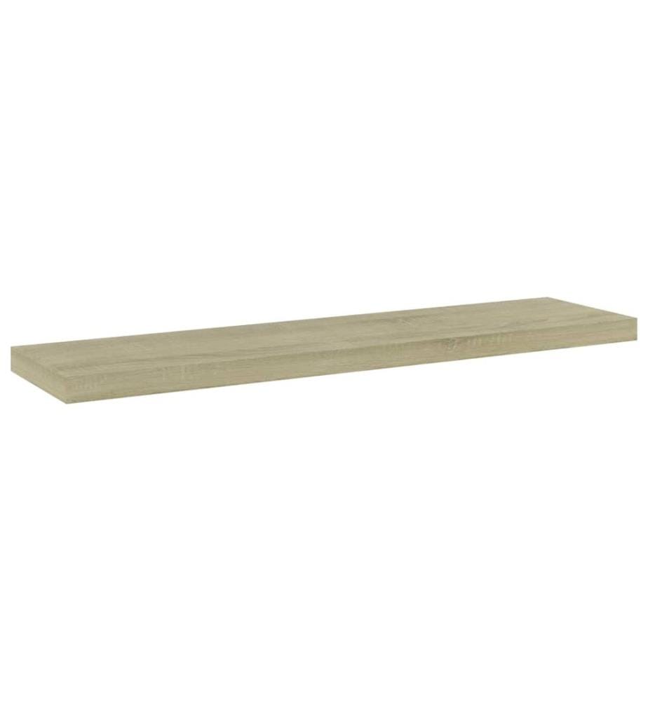 Bücherregal-Bretter 4 Stk. Sonoma-Eiche 40x10x1,5 cm