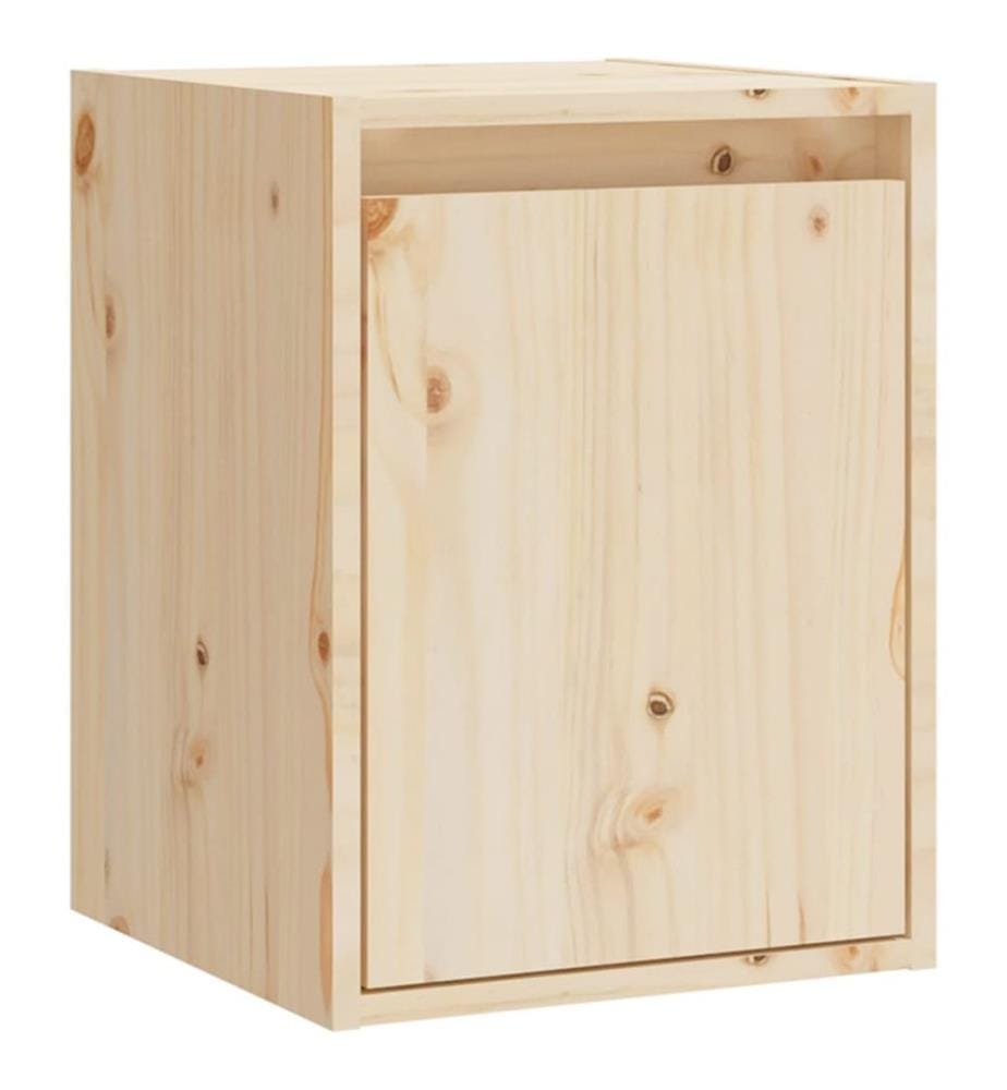 Wandschrank 30x30x40 cm Massivholz Kiefer