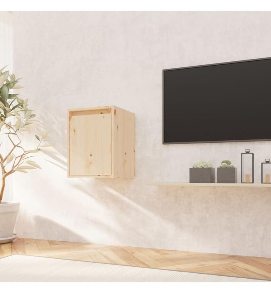 Wandschrank 30x30x40 cm Massivholz Kiefer