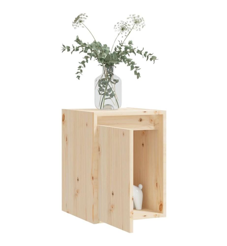 Wandschrank 30x30x40 cm Massivholz Kiefer
