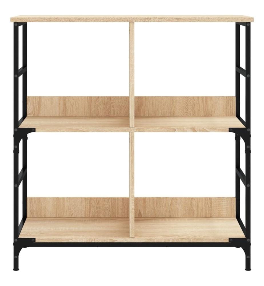 Bücherregal Sonoma-Eiche 78,5x33x82 cm Holzwerkstoff