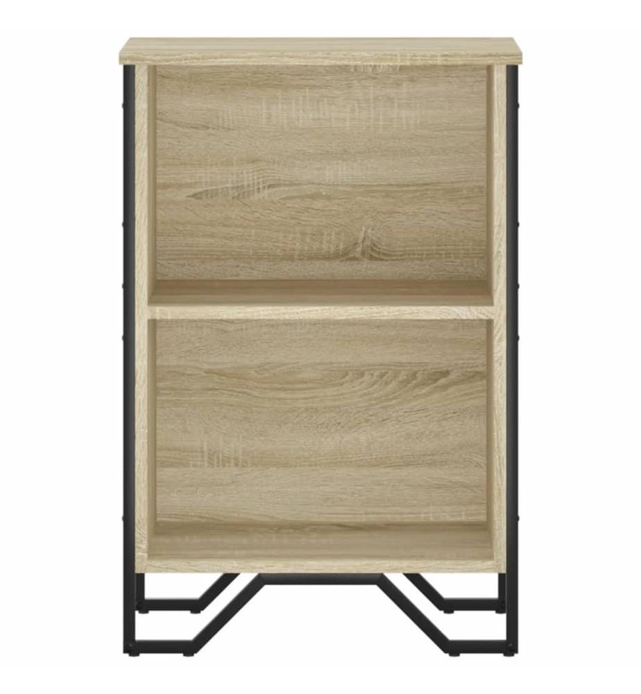 Bücherregal Sonoma-Eiche 50x31x74,5 cm Holzwerkstoff