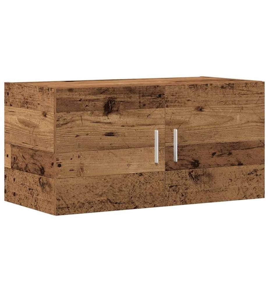 Wandschrank Altholz-Optik 80x39x40 cm Holzwerkstoff
