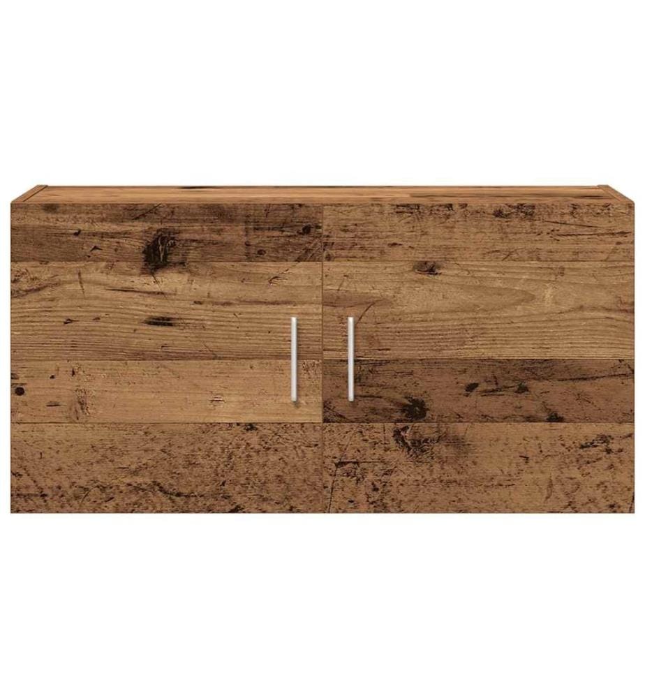 Wandschrank Altholz-Optik 80x39x40 cm Holzwerkstoff