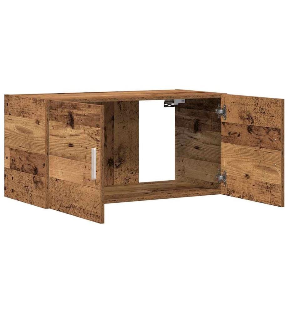 Wandschrank Altholz-Optik 80x39x40 cm Holzwerkstoff